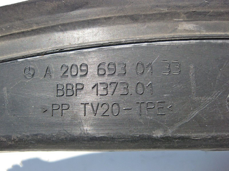 Mercedes-Benz  A2096930133 Накладка отвору багажника ліва CLK C209 Одесса - изображение 3