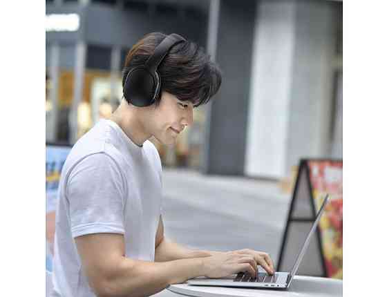 Бездротові накладні навушники Baseus D02 Pro Black Київ