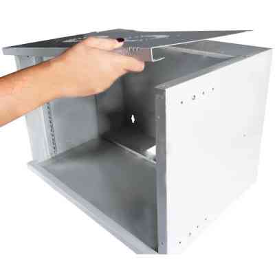 Шафа настінна Hypernet 9U 19" 540x400 SOHO (WMNC-40-9U-SOHO-FLAT) Вінниця