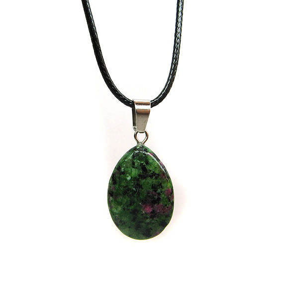 Кулон из камня эпидот Киев - изображение 1