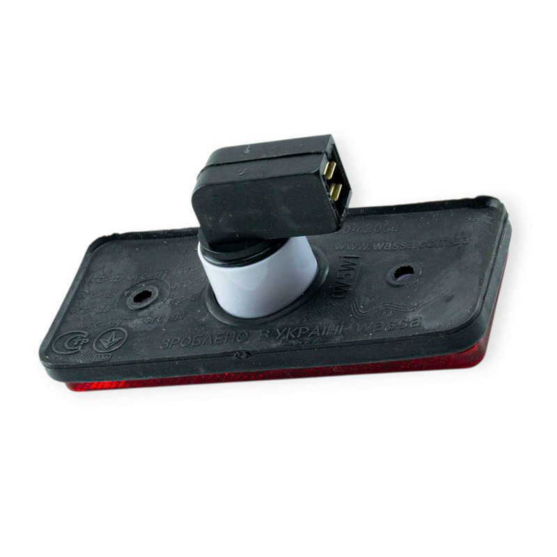 Ліхтар прямокутний червоний 110х45мм (Sprinter) маркерний Мукачево - фото 1