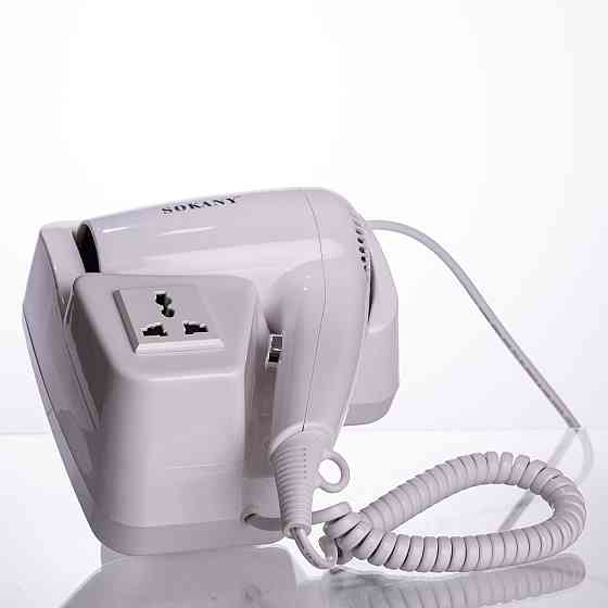 Настінний фен для волосся SK-CF-2217, 1200 Вт, білий Київ