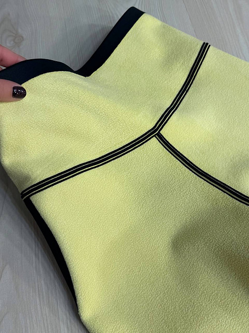 Лосины женские Alia 984 утепленные на флисе с широким поясом и пуш ап черные, черный, XL Киев - изображение 14