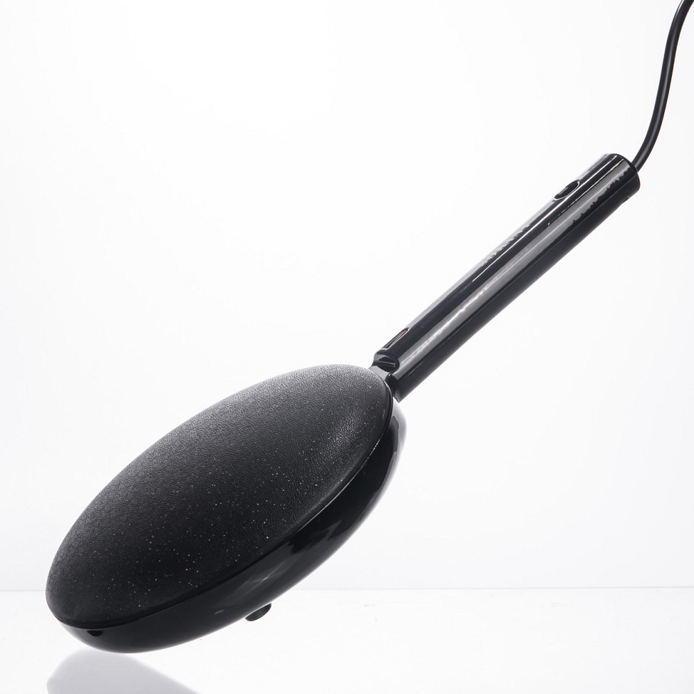 Сковорода блинница электрическая Ø20 (см) с антипригарным покрытием 600 Вт Черный SK-07068 Киев - изображение 5