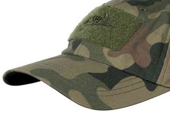 Універсальна Тактична Бейсболка з козирком Helikon-Tex "Ripstop" (CZ-BBC-PR-04) Woodland Нововолинськ