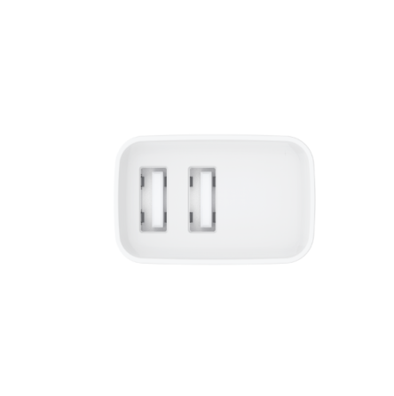 Зарядний пристрій мережевий 2USB 2,1А білий Havit HV-H131P Житомир