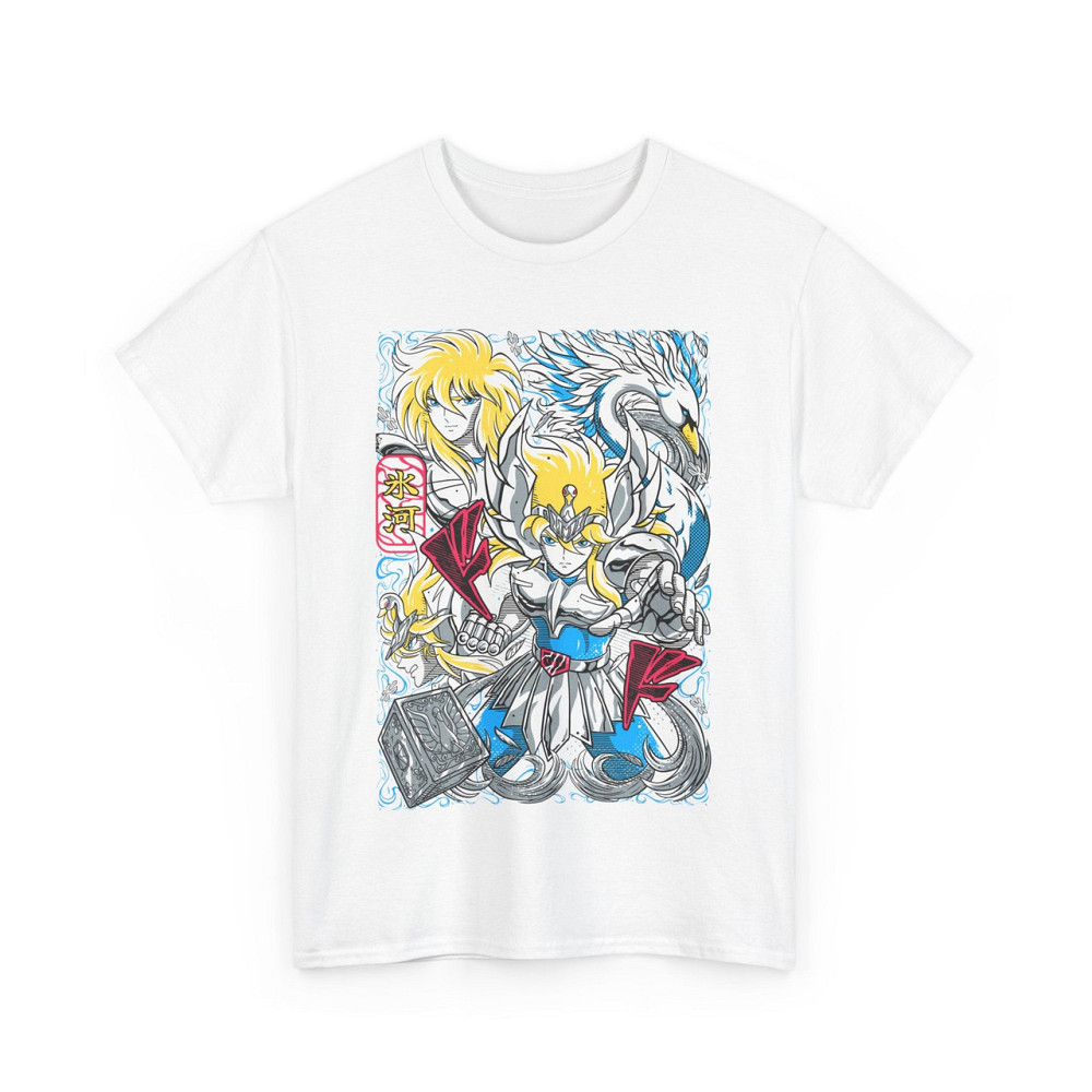 Футболка з аніме принтом Кісне Хйога Саінт Сеійа оверсайз (S/M/L) Чорний AnimeJ0384 Дніпро - фото 6