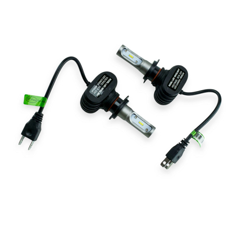 Автолампа H7 12V-24V S1 6500K 4000L 36W 360° радиатор Optimal-L LED Мукачево - изображение 1