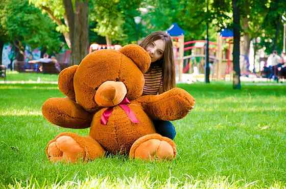 Мягкая игрушка Подарок плюшевый мишка, Плюшевый медведь Томми 150 см Коричневый Тернополь