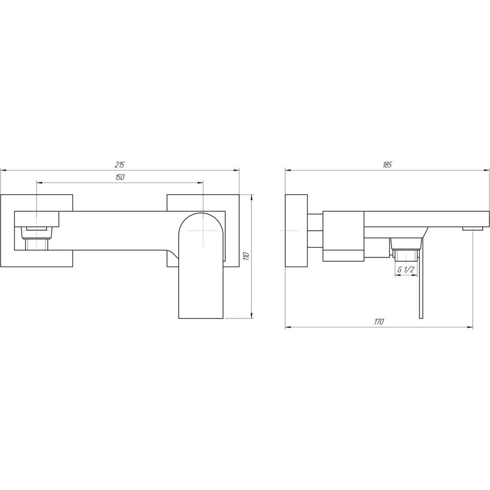 Змішувач для ванни TOPAZ SARDINIA TS 08118-H19 (000014754) Київ - фото 9