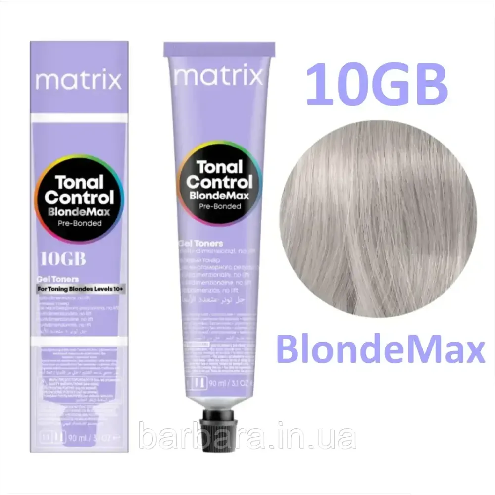 Краска для волос Matrix Tonal Control Blonde Max Pre-Bonded Gel Toner 10GB (екстра світлий блонд золотистий Київ - фото 1