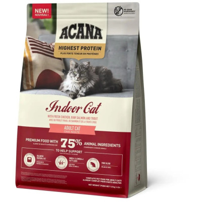 Сухой корм для кошек ACANA Highest Protein Indoor 1.8 кг (0064992723972) Винница - изображение 3