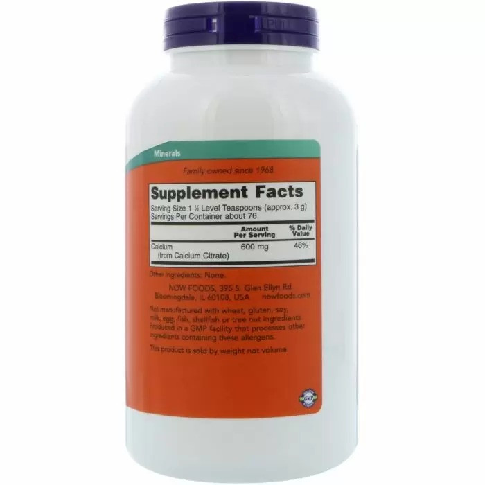 Цитрат кальция (Calcium Citrate) 600 мг 227 г Київ - фото 4