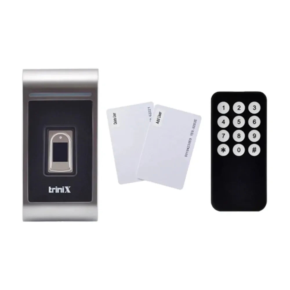 Біометричний антивандальний термінал Trinix TRR-1102MFI(WF) зі зчитувачем відбитків пальців і карт Mifare (72-00004) Київ - фото 5