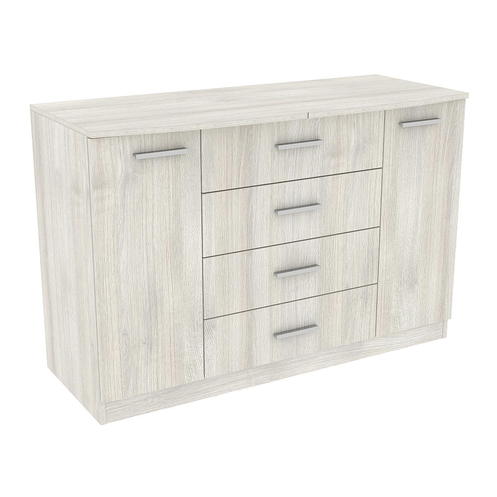 Комод №3, Дуб Шамоні Світлий, 1200/500/800 Львов - изображение 1