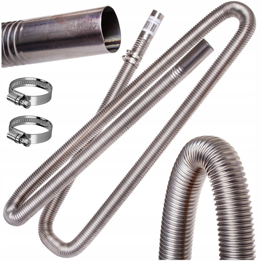 Выхлопная труба для генератора ,обогревателя 200 см х 24 мм Mar-Pol (M8095012) Нововолынск - изображение 1