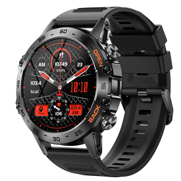 Умные наручные смарт-часы Smart Delta K52 Black Rubber (2 ремешка) Винница - изображение 12