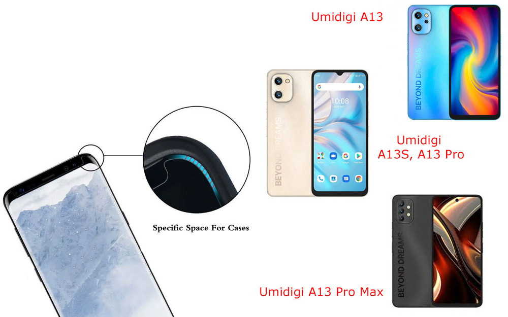 Захисне скло HyperGlass Pro для Umidigi A13, A13S, A13 Pro, A13 Pro Max – максимальна чутливість та захист Київ - фото 3