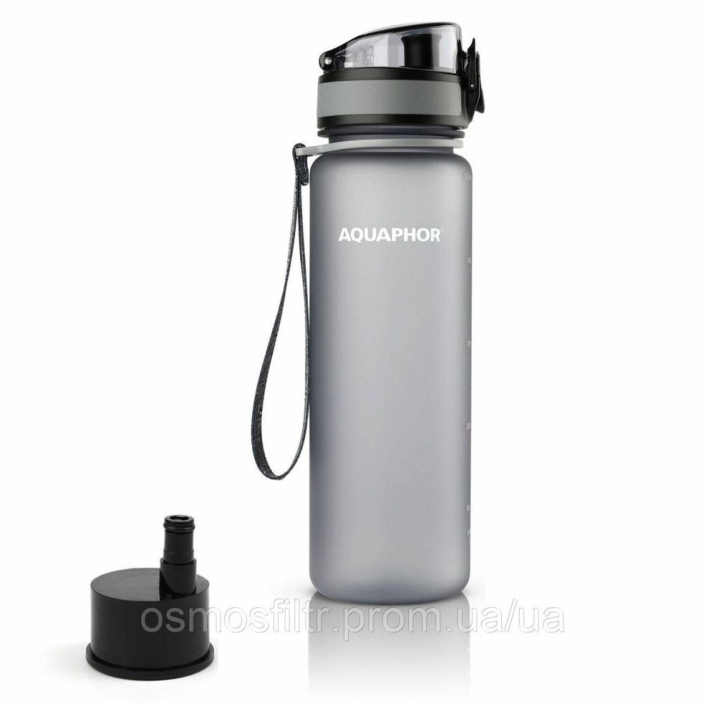 Фільтр-пляшка Аквафор Сіті сіра Київ - фото 1