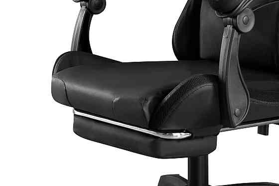 Крісло геймерське Трітон, чорний/LED Київ