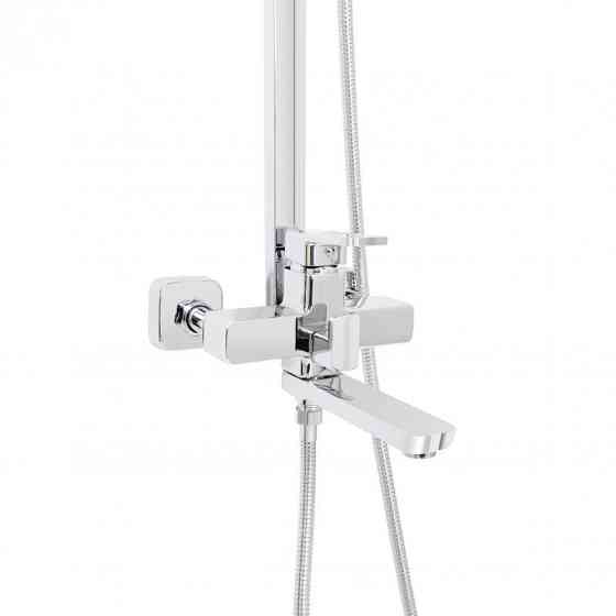 Душова система з поворотним виливом Lidz Wawel 1030 на три споживачі хром Київ