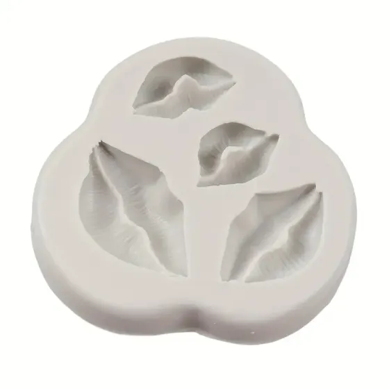 Силиконовая форма Губы 3D для шоколада и декора Киев