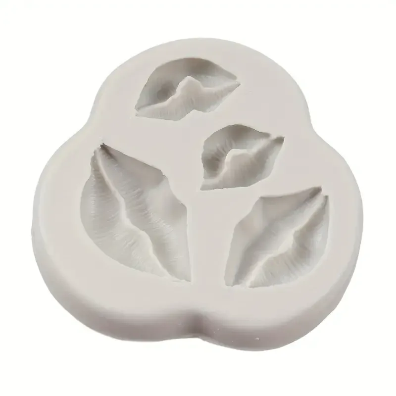 Силиконовая форма Губы 3D для шоколада и декора Киев - изображение 4