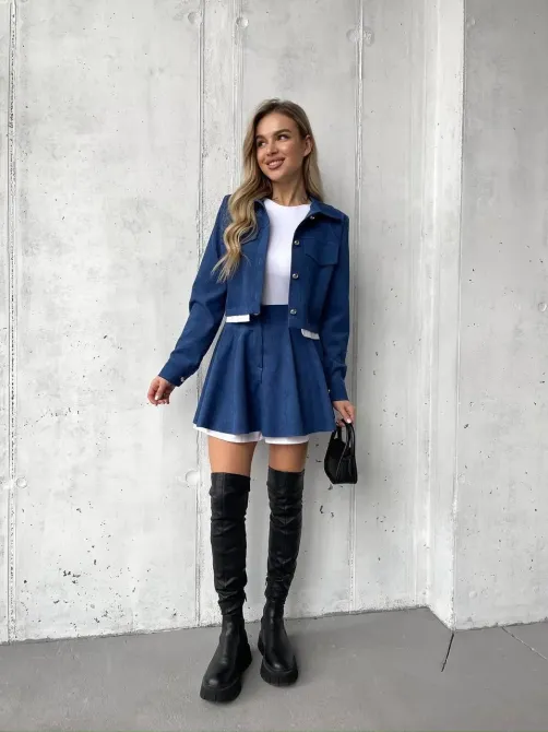 Костюм (куртка и юбка-шорты) Одесса - изображение 19