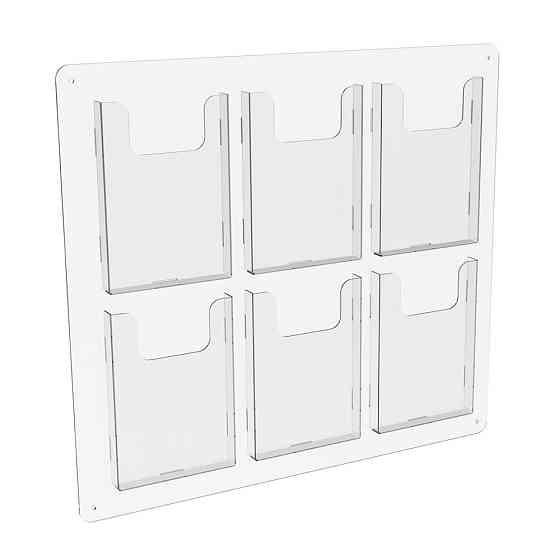 Стенд EKOSTAR під буклет А5 на 6 кишень Київ