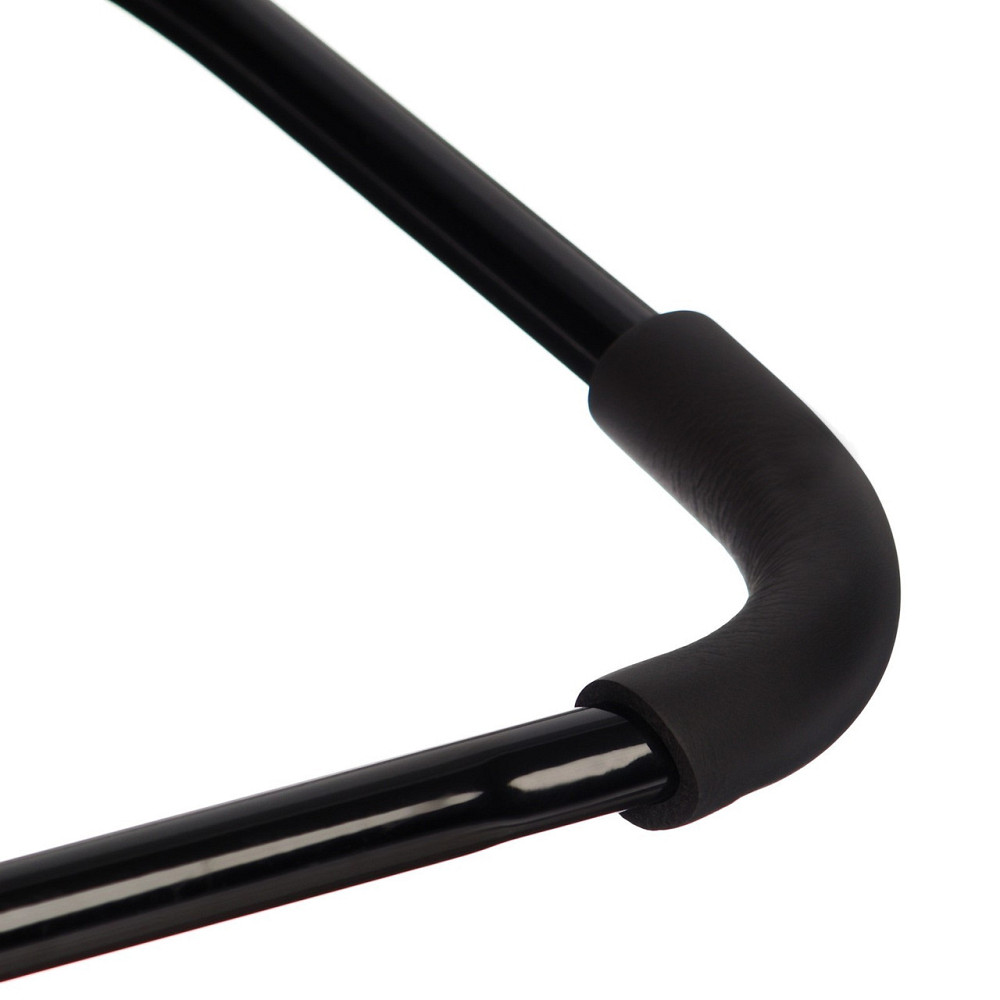 Шезлонг дитячий від народження дитяча гойдалка для немовлят шезлонг качалка чорний + дуга з іграшками пакунок малюка Київ - фото 4