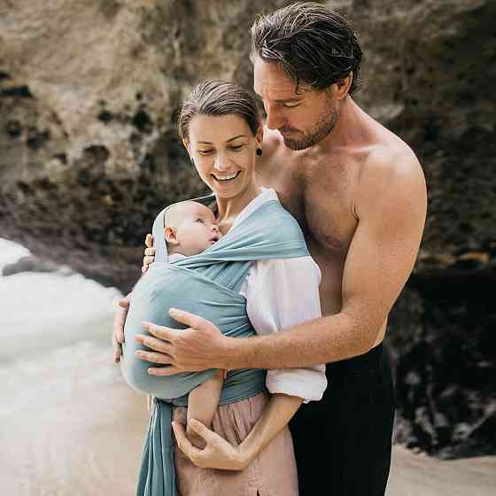 Трикотажний слінг-шарф Love & Carry - Лагуна (модал) Київ