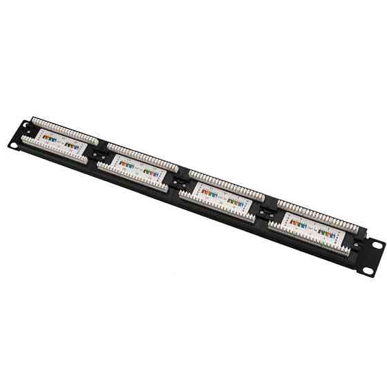 Патч-панель Hypernet 24-порти UTP кат. 5Е 19" PP-KUTP24-NM Київ