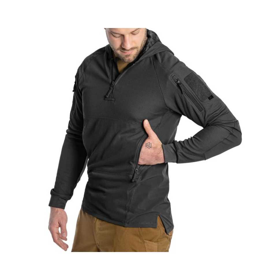 Кофта тактична Helikon-Tex RANGE HOODIE - TopCool, чорний, розмір XL Киев - изображение 5