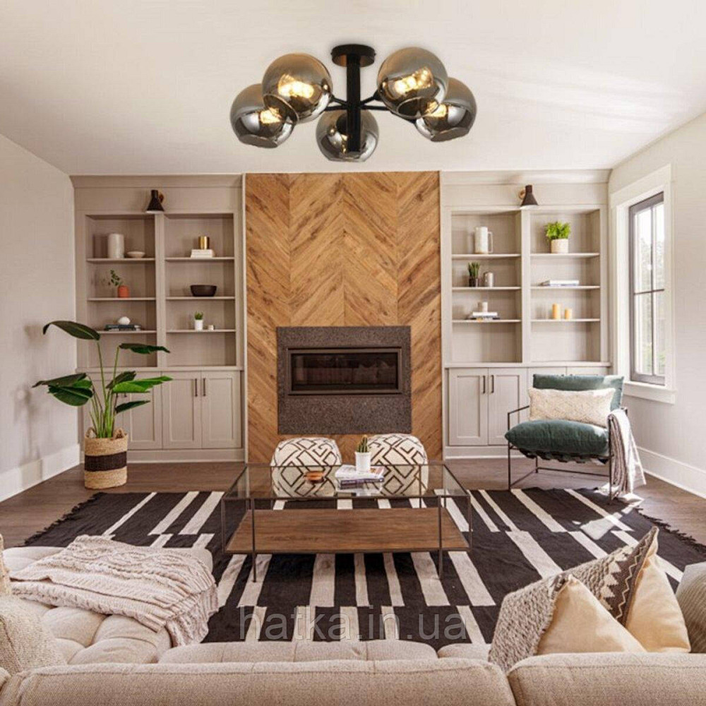 Люстра у вітальню GLX-22901-5 на 5 плафонів Київ - фото 2