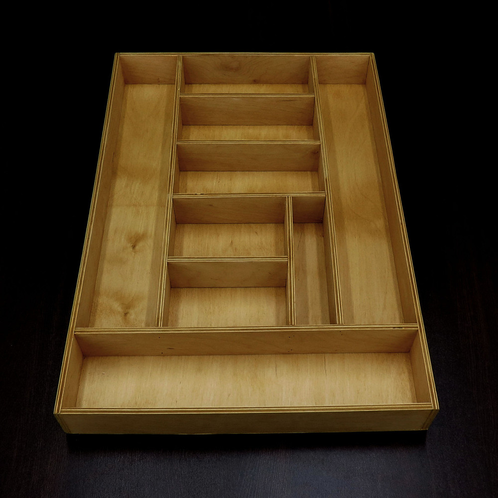 Лоток для столових приладів "Інфусьон 45х65" сієна Миколаїв - фото 4