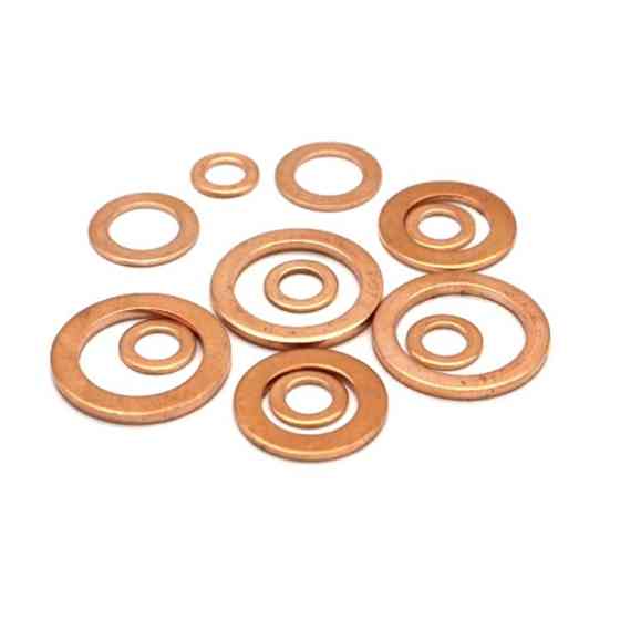 Набір мідних шайб (метричний розмір) (110 шт) Мукачево
