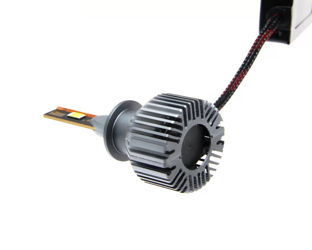 Комплект светодиодных ламп QLine Ultra +200% H1 55W 6000K 12V (2 шт) Харьков - изображение 3