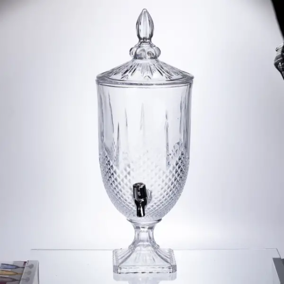 Лимонадниця Ocean Crystal 5 літрів із краном для мохіто соку напоїв HP-19-300 Коломия