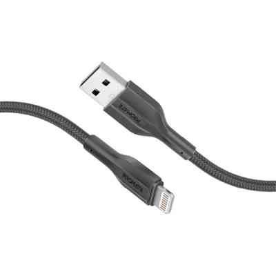 Дата кабель USB 2.0 AM to Lightning 2.0m 2A xCord-Ai200 black Promate (xcord-ai200.black) Винница