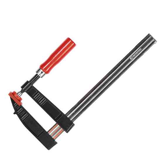 Струбцина тип "F", 300×120 мм, DIN5117 INTERTOOL HT-6004 Київ