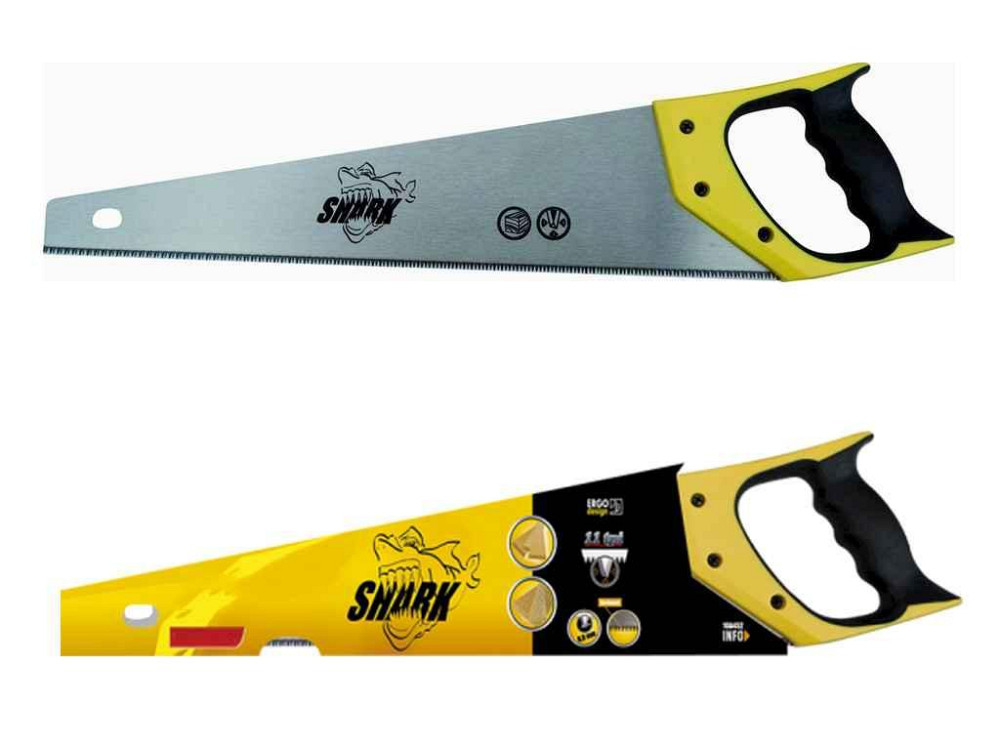 Ножівка столярн. Shark , 400мм, 7 TPI 26-000 ТМ HT TOOLS Київ - фото 1