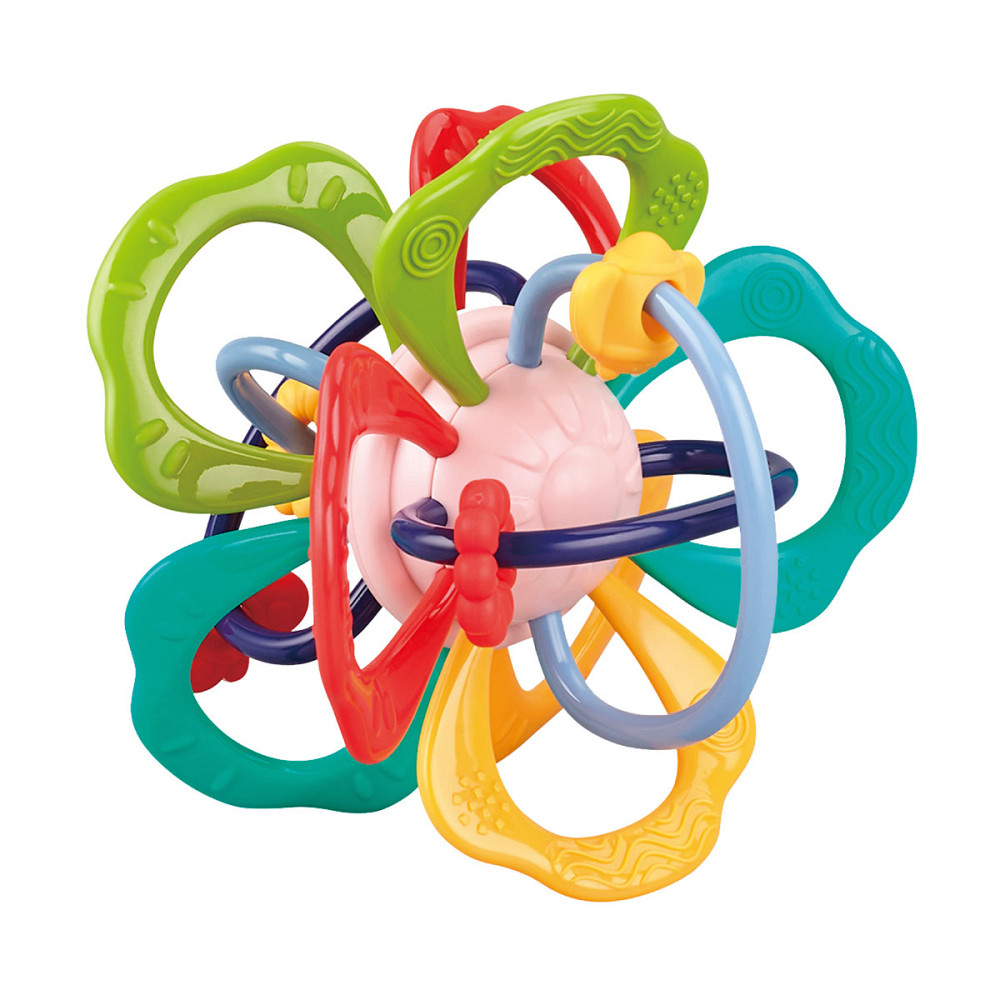 Розвивальна іграшка-прорізувач Kiddi Smart - Барвиста квітка Дніпро - фото 1