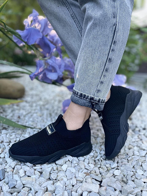 LB Сліпони жіночі LB 778-1 чорні (весна-літо, сітка) (5071) Коломия - фото 7