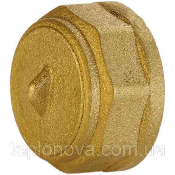 Заглушка латунна 1/2| ВР штампована А1001А VA Чернівці
