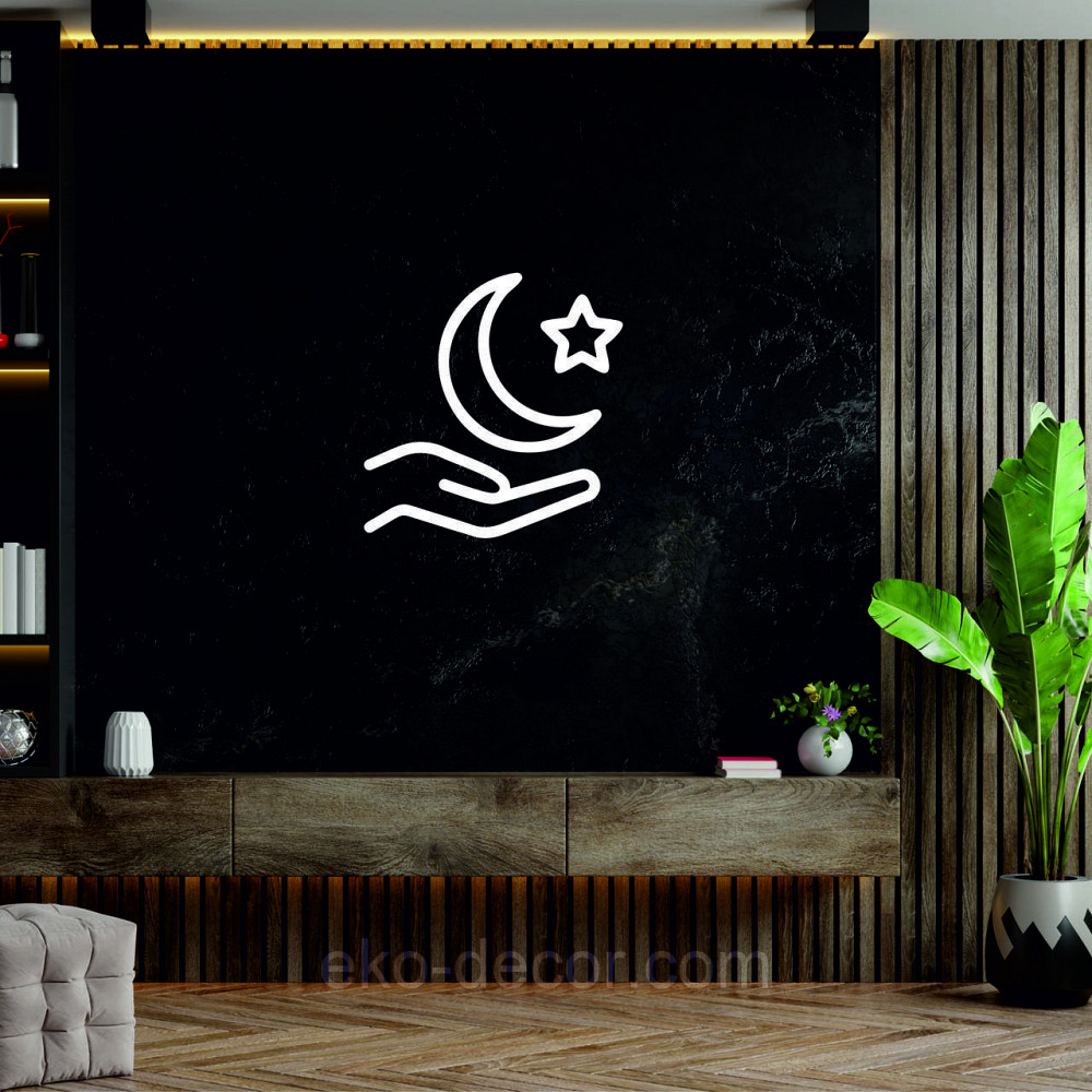 Декоративне настінне Панно «Іслам» Декор на стіну 70*70 см, Білий Київ - фото 9