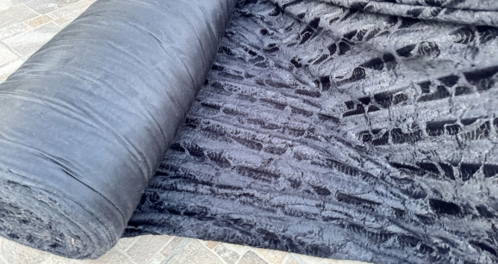 Тканина/опт/ хутро каракуль чорний — від 3 м Київ - фото 7