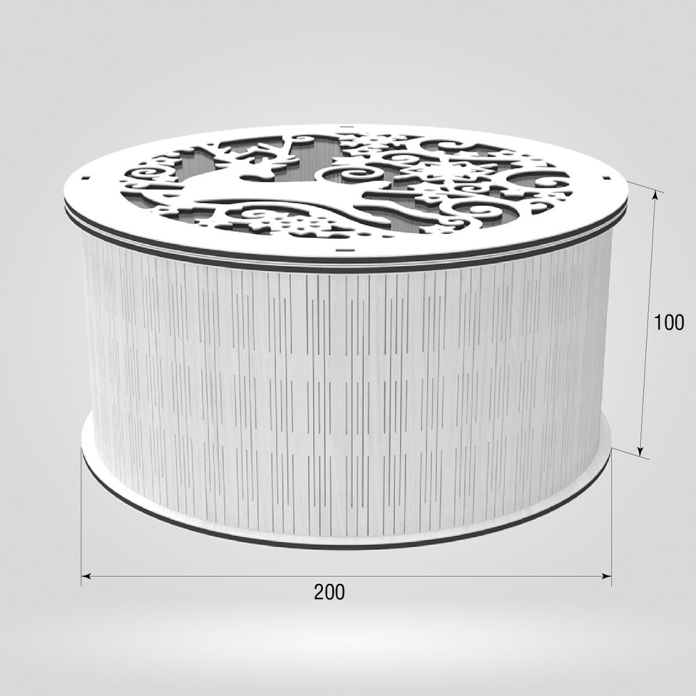 Подарункова коробка EKOSTAR d200 h100 Київ - фото 4