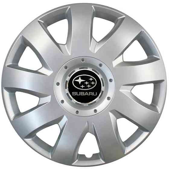 Автомобільні модельні ковпаки R16 Subaru 426 4шт, SJS, сріблясті Київ