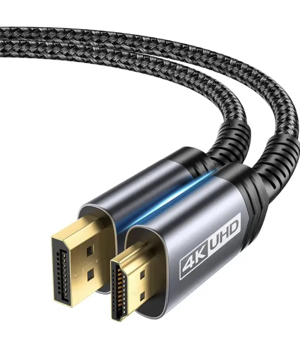 Кабель JSAUX CV0047 DisplayPort (DP) – HDMI 4K 2м Луцьк - фото 1
