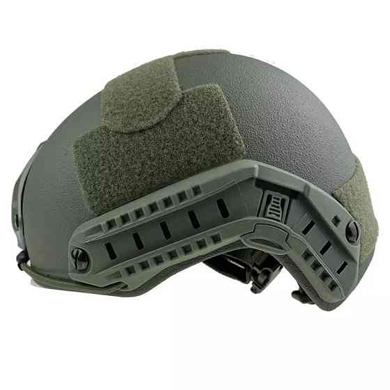 FAST HELMET IIIA OLIVE БАЛІСТИЧНИЙ ШОЛОМ БЕЗ ВУХ ХАКІ Київ